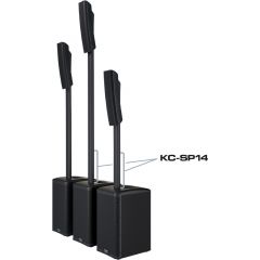 QSC Pro audio Mât d'extension pour KC12 - blanc - Vue 2
